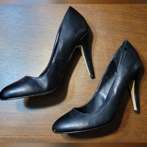 Call It Spring Leather Stilettos - Picture 2 of 4